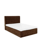 Air Nest - Complete Compressed Boxspring Bed - Fabric - Brown