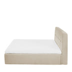 Air Nest - Complete Compressed Boxspring Bed - Fabric - Beige