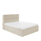Air Nest - Complete Compressed Boxspring Bed - Fabric - Beige