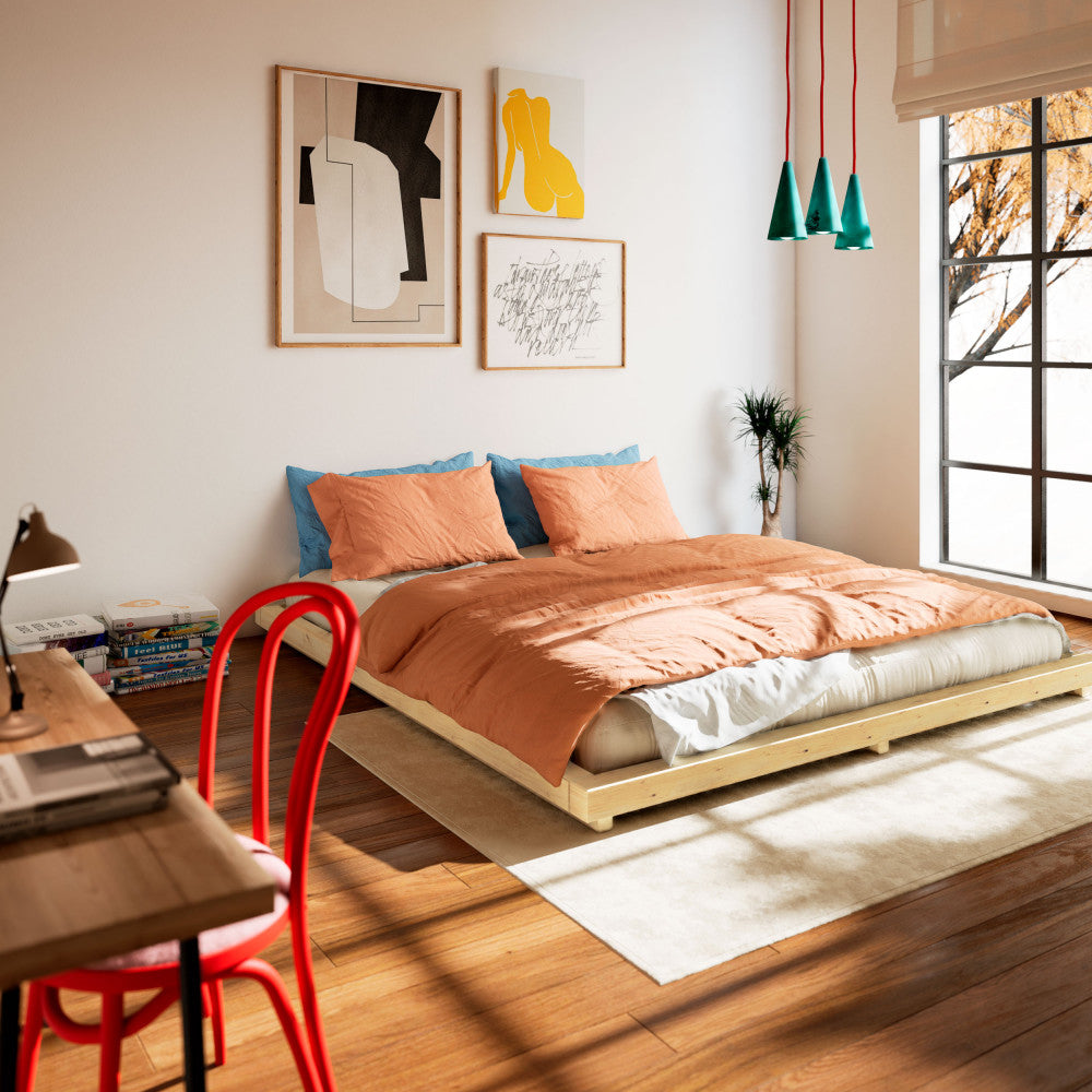 Dock - Bed - Wood - Light Wood
