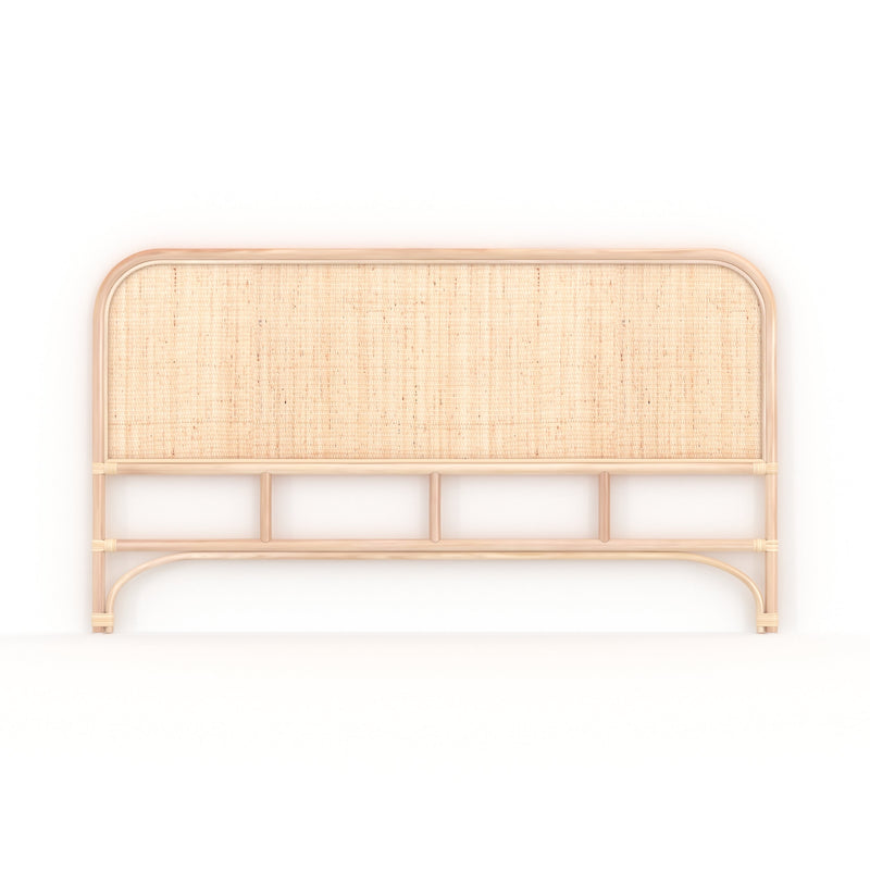 lit grace tete rotin 160cm rdv deco