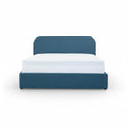 Tilly - Lit Double Avec Coffre En Tissu Bleu