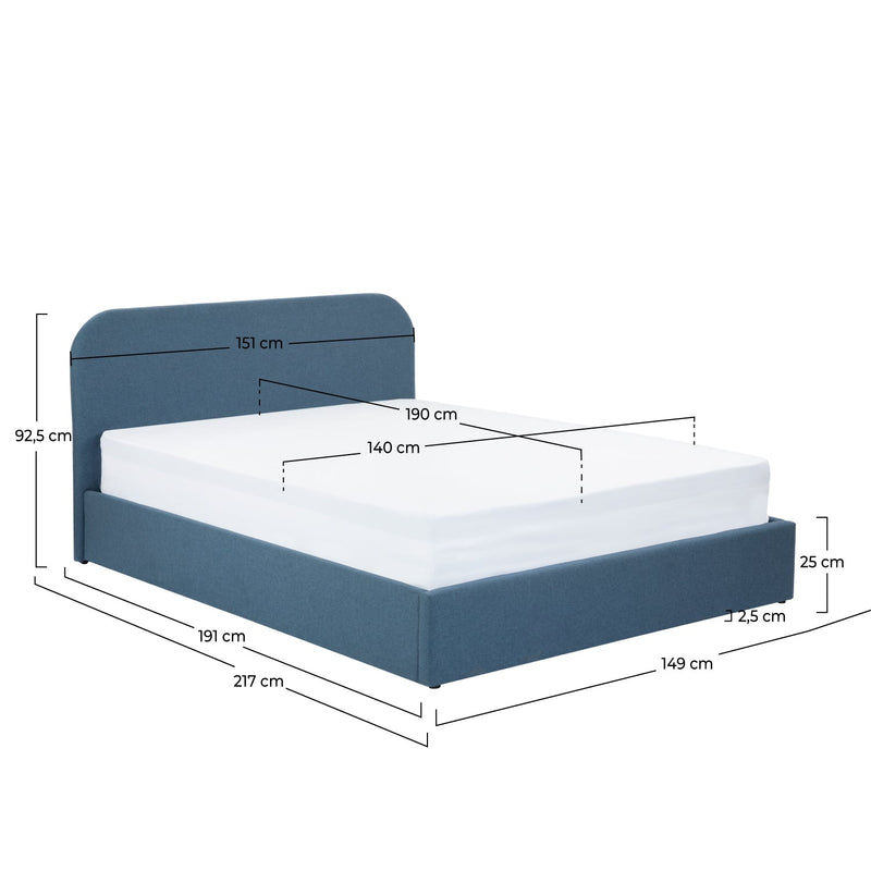 Tilly Bed - Blue
