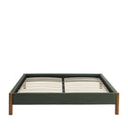 Lunor - Bed - Corduroy - Khaki Green