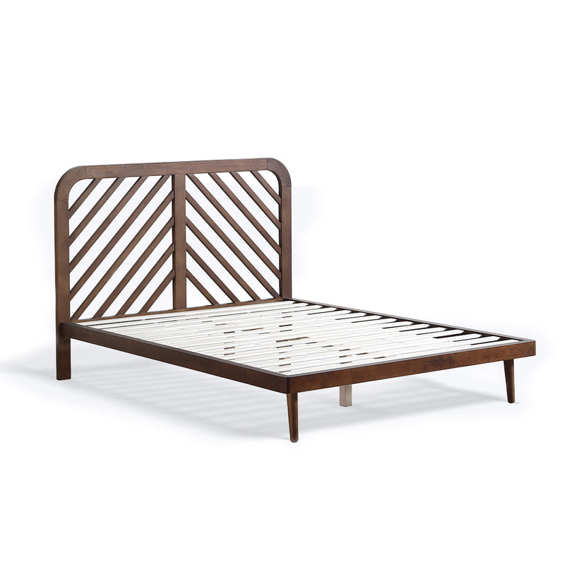 Cama de Madera Alba - Espiga Oscura