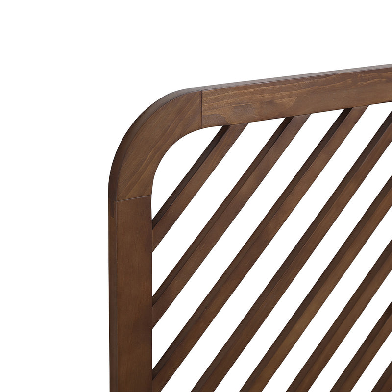 Cama de Madera Alba - Espiga Oscura