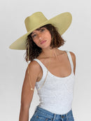 Livy Xl Straw Hat - Anise