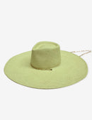 Livy Xl Straw Hat - Anise