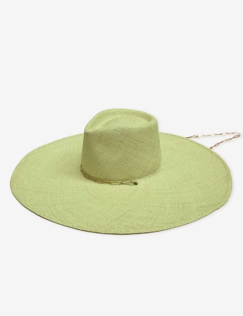 Livy Xl Straw Hat - Anise