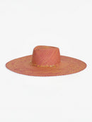 Chapeau Paille Livy Xl - Fuschia Apricot