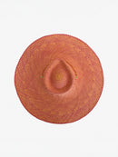 Chapeau Paille Livy Xl - Fuschia Apricot