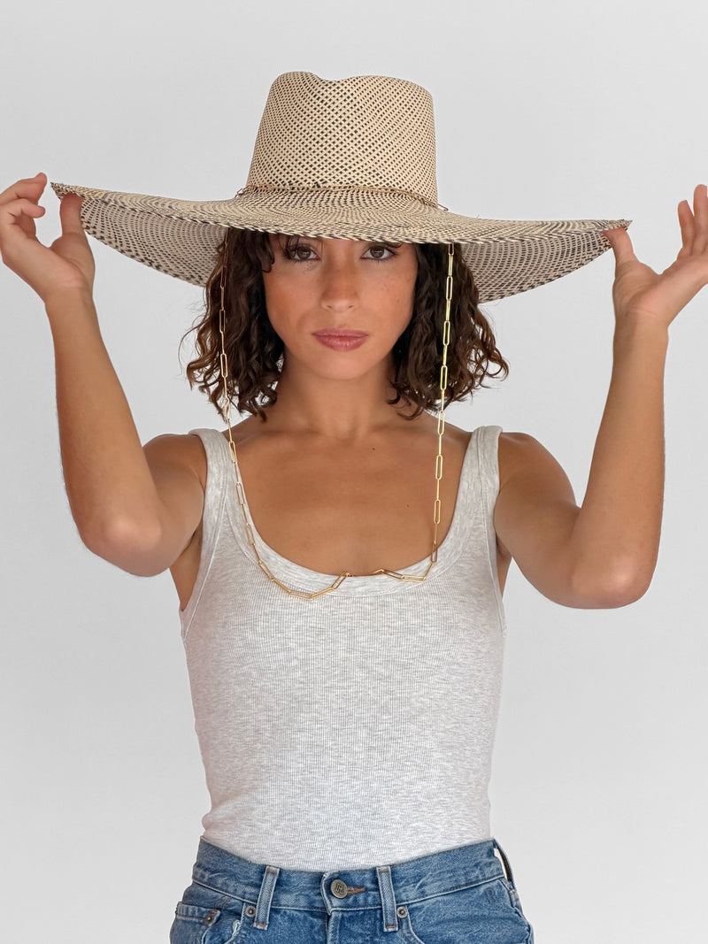 Chapeau Paille Livy Xl - Natural Black