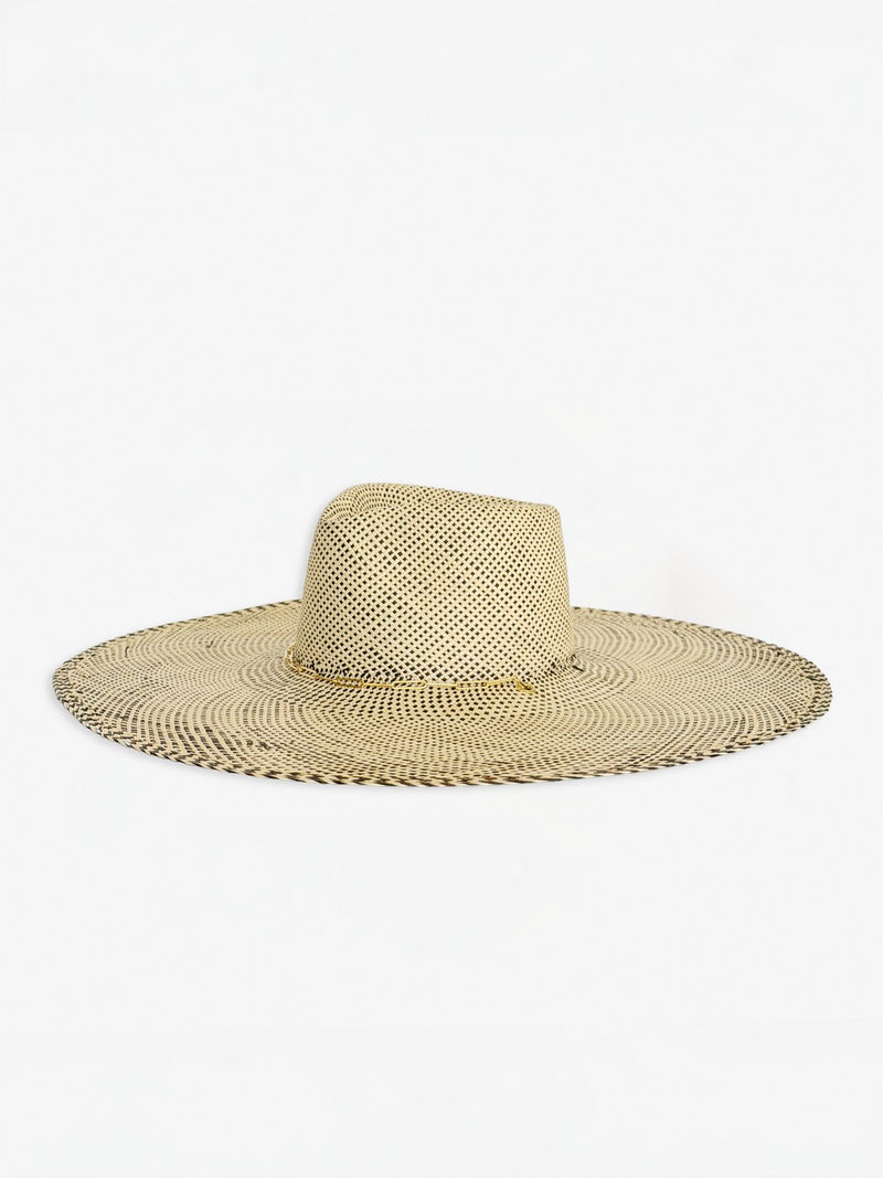 Chapeau Paille Livy Xl - Natural Black