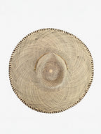 Livy Xl Straw Hat - Natural Black