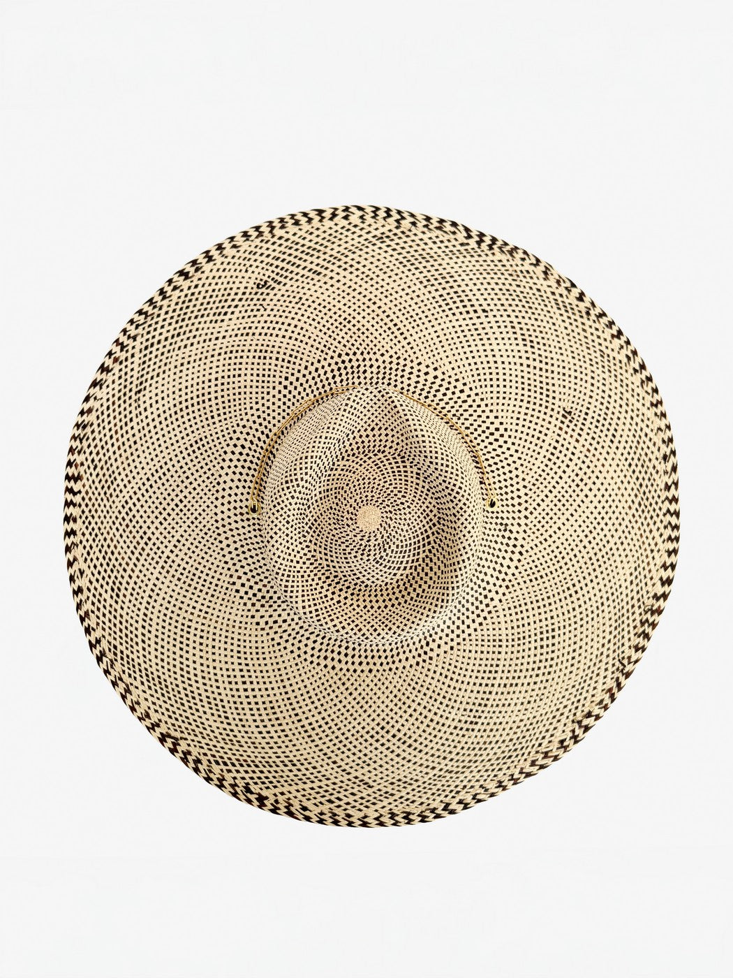 Livy Xl Straw Hat - Natural Black