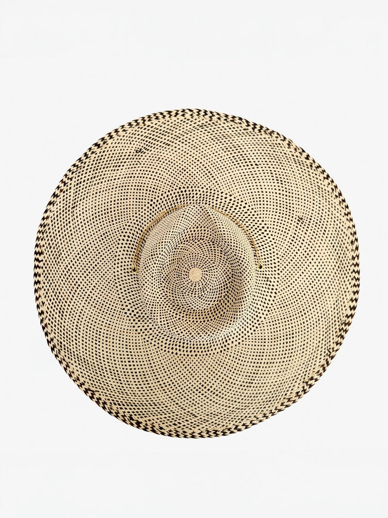 Chapeau Paille Livy Xl - Natural Black