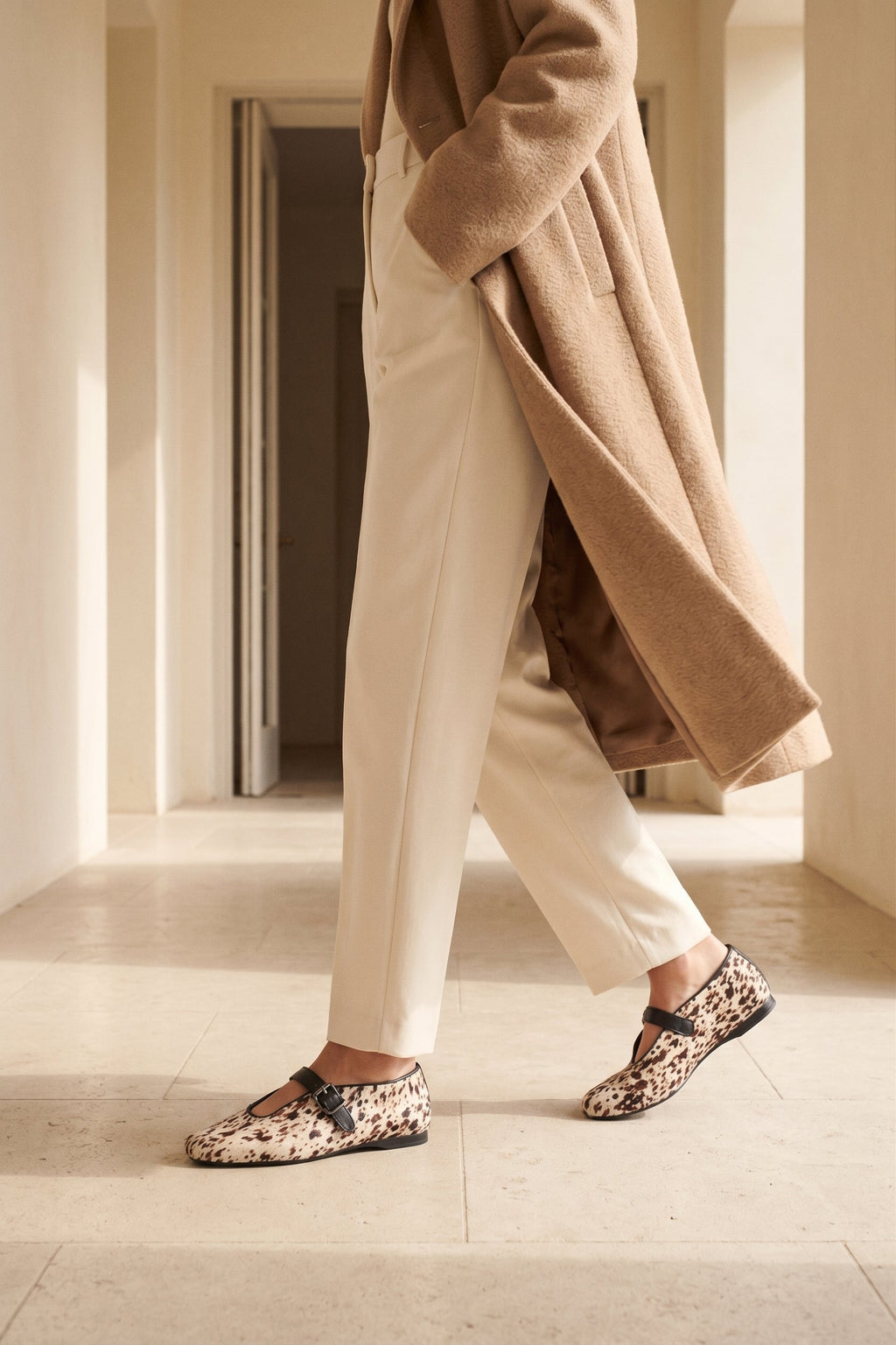 Ballerines Liza - Cow Print