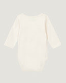 "lobster" long-sleeved calmette onesie#color_ivory