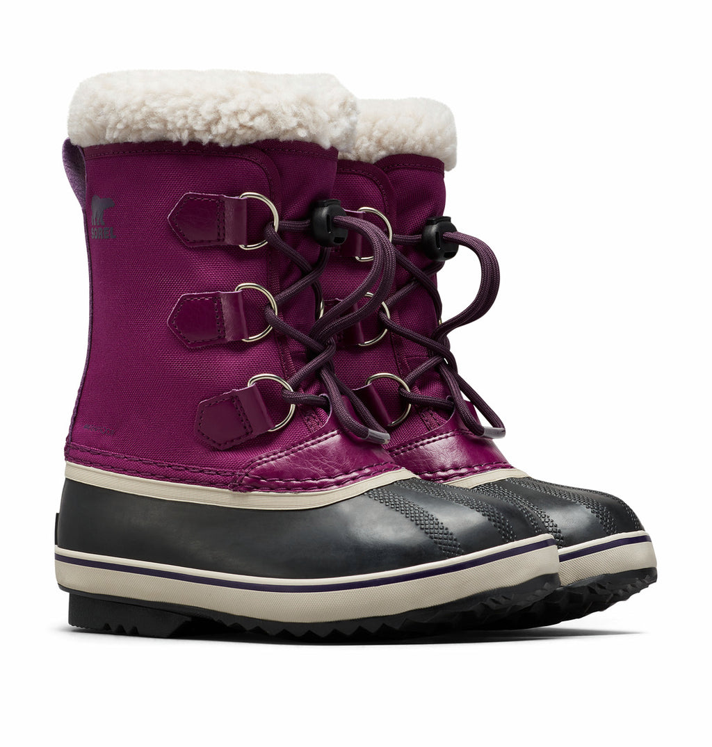 Snökängor i nylon Yoot Pac™ - Wild Iris & Dark Plum - Barn