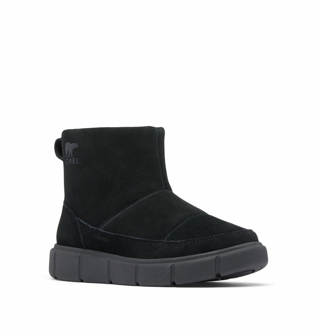 Bottes Imperméables Sorel Explorer™ Iii Slip-On - Black & Sea Salt - Femme