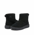 Bottes Imperméables Sorel Explorer™ Iii Slip-On - Black & Sea Salt - Femme