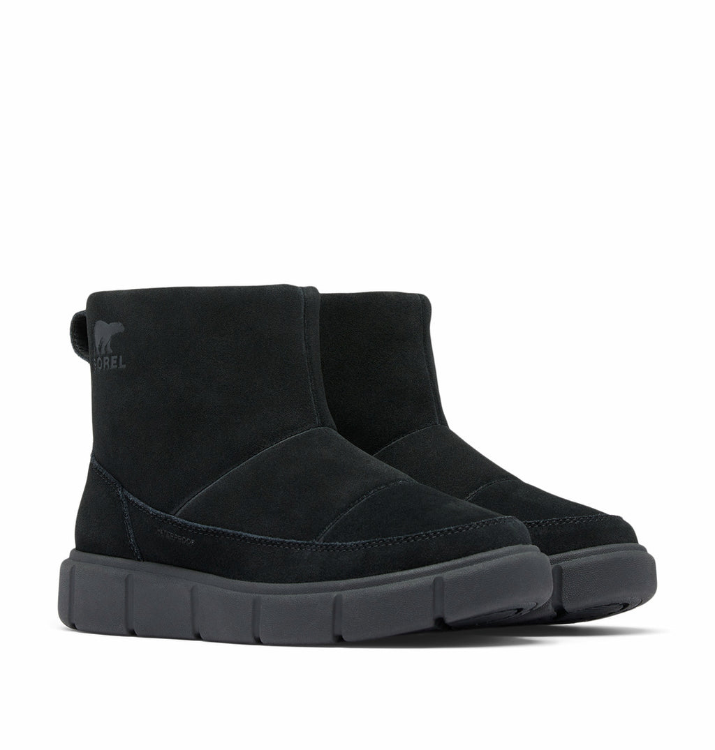 Bottes Imperméables Sorel Explorer™ Iii Slip-On - Black & Sea Salt - Femme