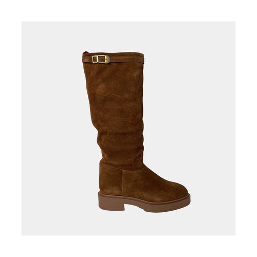 Bottes Ann Tuil Loe Bis M1048 - Velours Camel