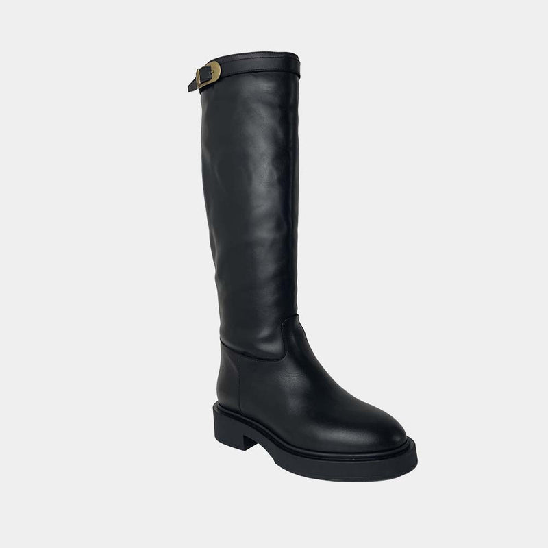 Bottes Ann Tuil Loe Bis M1048 - Cuir Noir