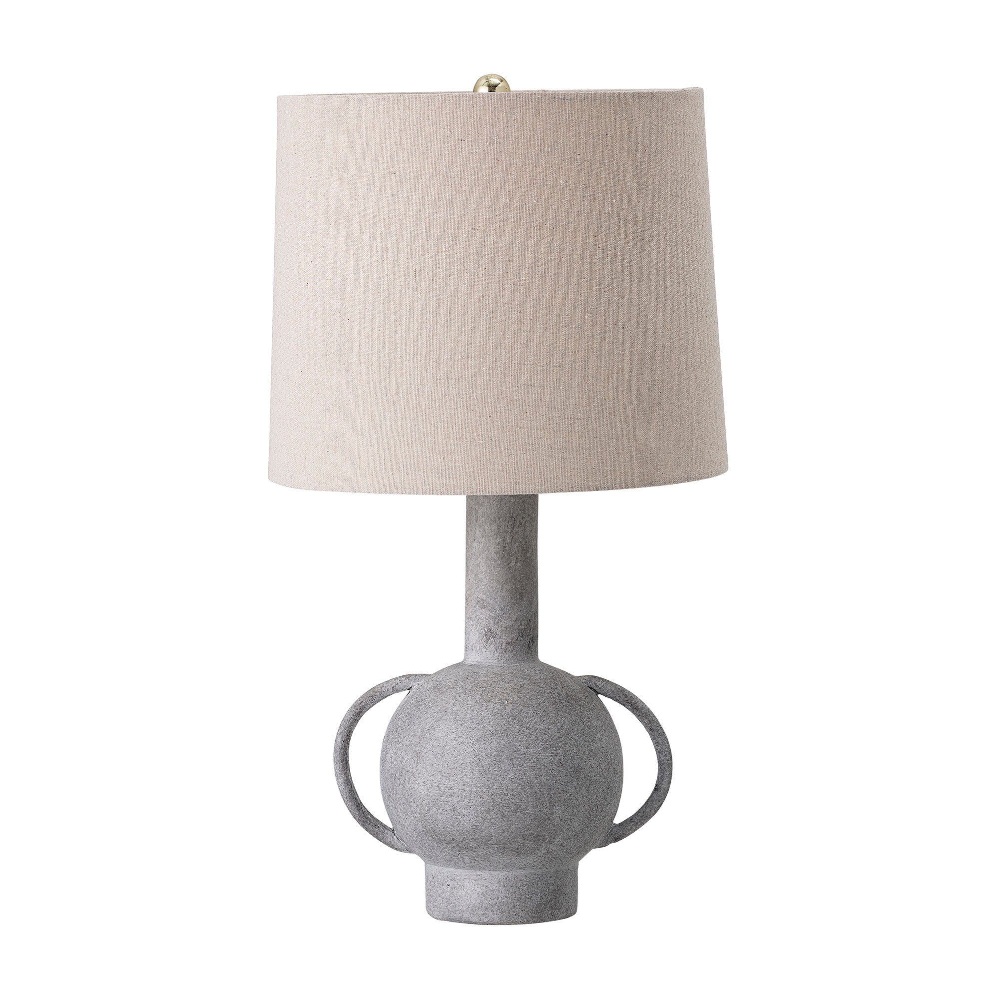 Kean - Lámpara de Mesa - Gris - Terracota