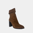 Mi-Bottes Ann Tuil Lolita-Lz57 - Velours Camel