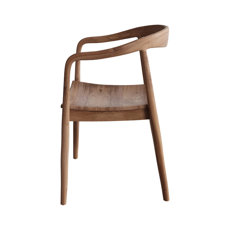 Chaise Lombok en bois de teck