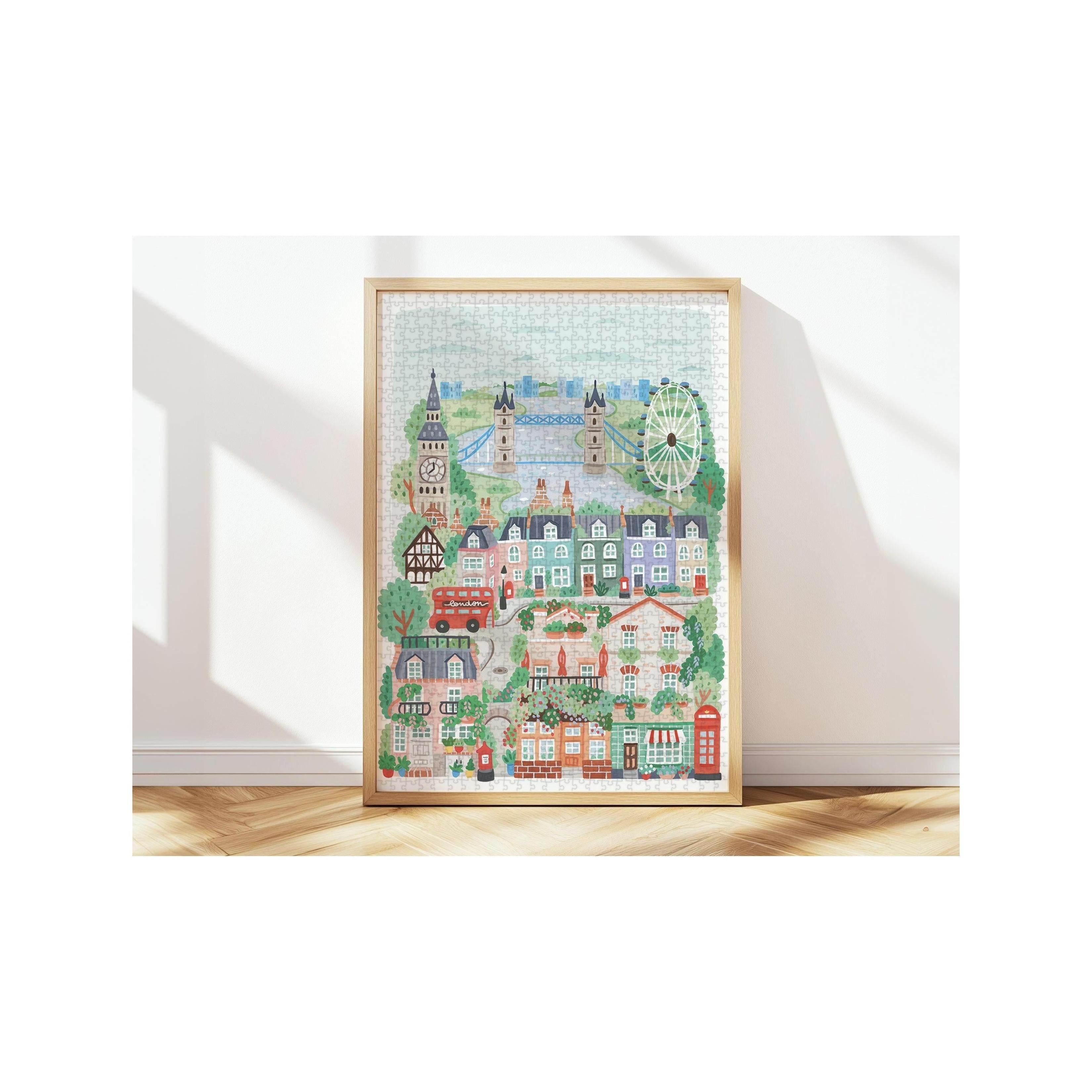 London Puzzle By Hoglet&Co - 1000 Pieces