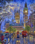 Peinture Par Numéros - Londres Dans La Pénombre