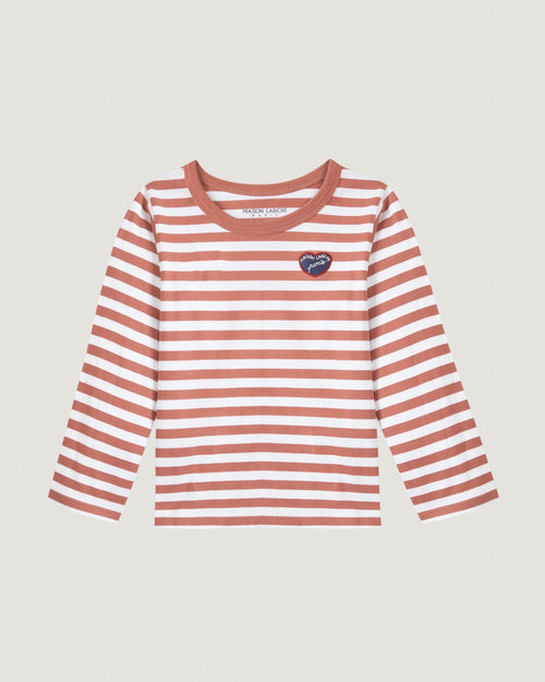 long sleeved léon t-shirt 'patch mlb'#color_white-ultramarine