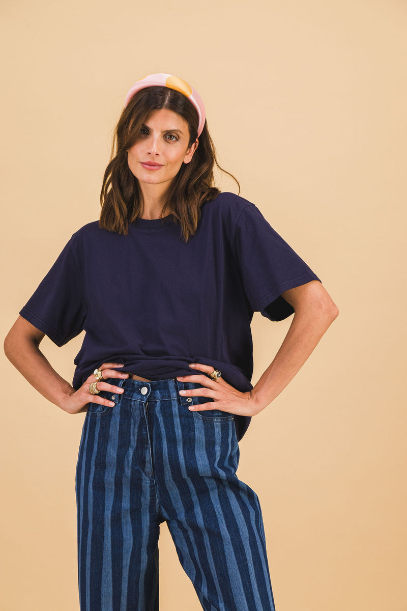 T-Shirt Back To Cool Navy