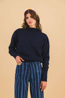 Le Pull Léo Navy