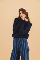 Le Pull Léo Navy