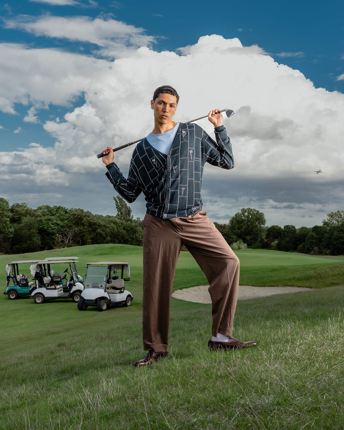 "Golf" Farrère Cardigan
