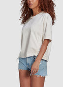 Adidas - Tee-Shirt Drawcords Loose - Chalk White - Femme