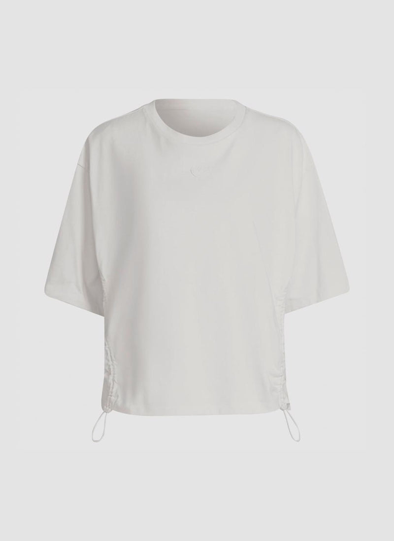 Adidas - Tee-Shirt Drawcords Loose - Chalk White - Femme