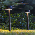 Forty - Baliza solar - Acero - Negro