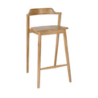 Joko - Lote de 2 sillas de bar - Teca - Madera