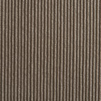 Skana - Lot De 2 Chaises De Bar - Velours Côtelé Pieds Chrome - Taupe