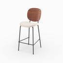 Set of 2 Simone Bar Stools - Beige