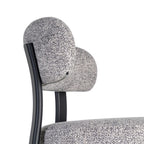 Oka - Set of 2 chairs - Flecked fabric - Grey