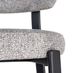 Oka - Set of 2 chairs - Flecked fabric - Grey