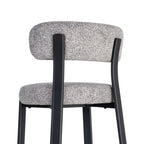 Oka - Set of 2 chairs - Flecked fabric - Grey