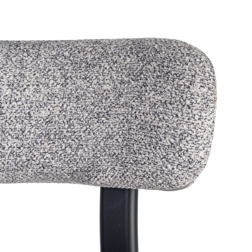 Oka - Set of 2 chairs - Flecked fabric - Grey