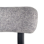 Oka - Set of 2 chairs - Flecked fabric - Grey