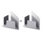 Les Apaisants - Lot De 2 Étagères D'Angle - Acier - Gris Métallisé